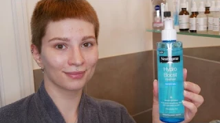 How to use the Neutrogena Hydro Boost Water Gel Cleanser | Full Demonstration