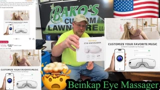 Beinkap Eye Massager Review. AMAZON