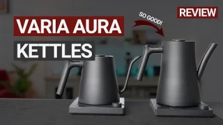 Varia Aura Electric Kettle Review - Coffee, Tea or Anything Hot Water!