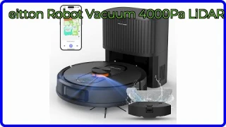 REVIEW (2025): eitton Robot Vacuum 4000Pa LiDAR. ESSENTIAL details.