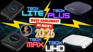 Which CARLINKIT AI BOX Should You Buy? Tbox Lite VS Plus VS Max VS UHD | HarryWT
