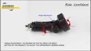 Cigarette lighter TPMS with USB charging and display