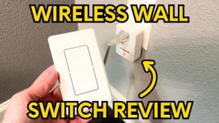 Remote Control Outlet Wireless Wall Mounted Light Switch Review