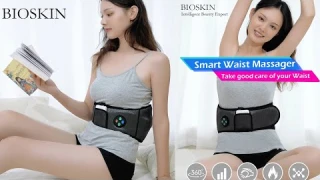 Smart Waist Air Massage Belt | Heating Vibration Electric Massager | Muscle Relax Back Pain Relief