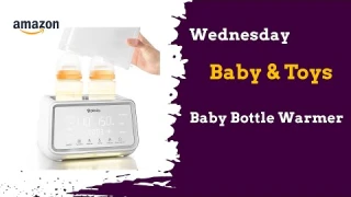 Baby Bottle Warmer |Fast Breast Milk Warmer| Baby Food Heater with Timer for Twins | amazon product