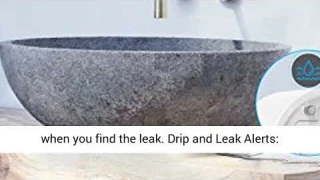 Govee WiFi Water Sensor 3 Pack, 100dB Adjustable Alarm and App Alerts, Leak and Drip Alert with Emai