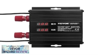 VEVOR 250 AMP Dual Battery Smart Isolator 12V/24V Universal VSR Voltage Sensitive Review