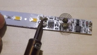 IR motion Touch Sensor | Installation Guide LED Strip-light #diy