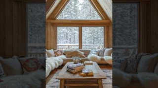 Cozy A-frame tiny house tour! 🏡✨