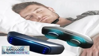 Portable Electric Smart Anti Snoring Device EMS Pulse Stop Snore Snoring Stop Review