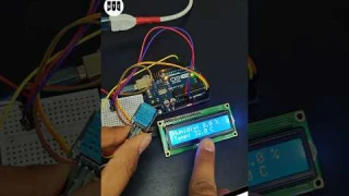 How I Made DIY Temperature & Humidity Monitor 📟 | Arduino + DHT11 Sensor #dht11 #humidity #summer
