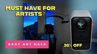 Testing the P1 Art Projector – Must-Have for Artists?