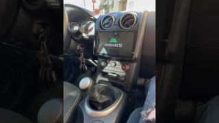 Install Android gps radio Nissan Qashqai j10 2010 4GB RAM CarPlay with Bose system #shorts