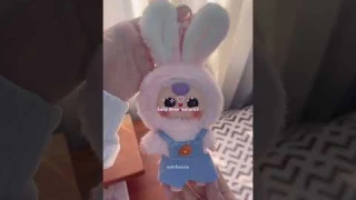 🧸cute plush keychain labubu alternatives #blindbox #blindboxunboxing #anikanik #toyunboxing #cute