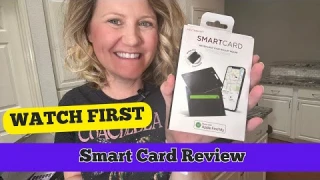 Smart card Wallet Review/ Tracking Card