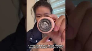 ✨ Smooth & Effortless: Dual Head Lady Shaver Review | Perfect for Sensitive Skin! #razor #skincare