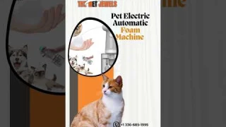 Revolutionize Pet Bath Time! 🐶🐱 Automatic Foam Machine for Dogs & Cats