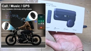 OBEST Motorcycle/Bike Bluetooth Headset - Install/Review
