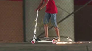 Razor Spark Ultra Kick Scooter Short Ride Video 1