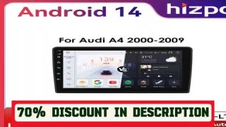 A must-have product! Hizpo 2Din 9-inch Android13 Car Radio for Audi A4 B8 B7 B6 S4 RS4 2000 - 2009