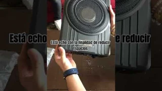 Bajo amplificado para lugares pequeños #amplifiers #geniusaudio #subwoofer