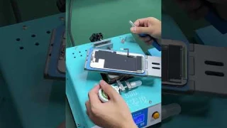iPhone 12 touch screen digitizer replacement with REFOX FM50 #shorts