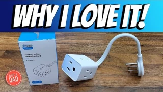 TROND 3 Way 6" Flat Extension Cord REVIEW