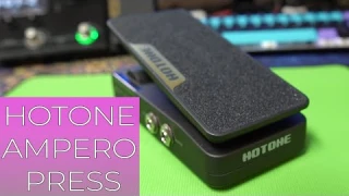PEDAL DE EXPRESIÓN y VOLUMEN | Hotone Ampero Press