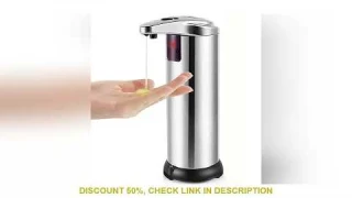 Smart Induction Soap Dispenser Stainless Steel Automatic Intelligent Liquid Soaps Container Large Fo