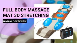 Review of Full Body Massage Mat: 3D Stretching & Lumbar Traction Experience