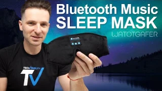 Unboxing Bluetooth Sleep Mask Headphones | Music While You Sleep