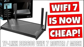 Cheapest WIFI 7 Router TP Link Archer BE3600 BE230 With 2.5G Ethernet Ports