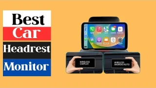 ✅Top 5 Best Car Headrest Monitors | Ultimate In-Car Entertainment Guide