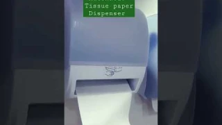 Tissue paper dispenser #dispenser #tissue #technology #automatic #sensor #engineering #bathroom