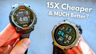 Garmin Instinct 3 vs KC91 Flashlight SmartWatch with GPS - Don't Waste your Money!
