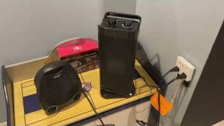 Review of a Modern Portable Electric CERAMIC Space Heater by Trustech  from Amazon