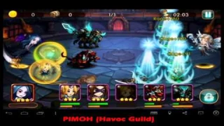 League of Angels PIMOH lvl 61 vs lvl 73 w/5 stars