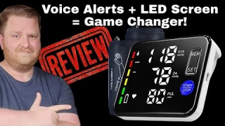 Full Review: Guaever BP Monitor with Built-in Battery & Voice Prompt