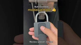 Review Gembok Fingerprint - Smart Padlock