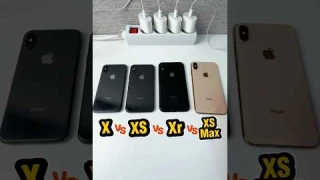 iPhone X vs XS vs XR vs Xs Max Power On Boot Speed Test Best Comparison 2025