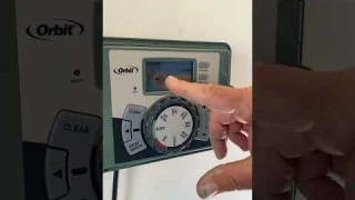 Orbit Timer Manual Mode