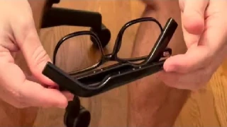 GetD Smart Glasses, Wireless Bluetooth, AI Translator, 11H Battery Life, Anti Blue Light UV Protecti