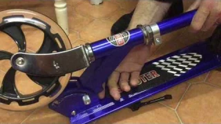 How difficult to open & close the scooter****