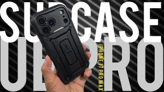 iPhone 17 Pro Max SUPCASE UB PRO w/Kickstand Case Review & Built-in Screen Protector Removal