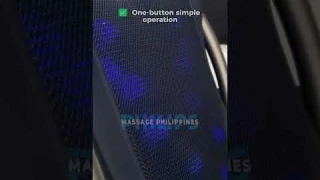 Philips PPM4501 Back Massager Philippines Portable Lumbar Cushion with Heat & Multi-Function Massage