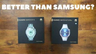 Better than Samsung?! Huawei Watch GT Pro 6 and GT 6
