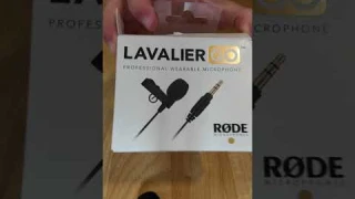 Wired Mic Rode Lavalier Go
