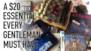 A $20 Item Every Gentleman Should Own & The Importance Of Strategy Gaming + The Rajasthan Chess Set