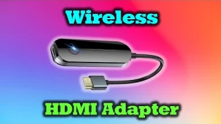 Wireless HDMI Adapter - Connect Your Apple Device To Any TV