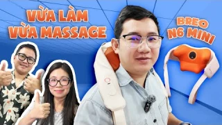 Vừa làm việc vừa mát xa, chiếc máy dành cho “nô lệ tư bản”: Breo N6 Mini